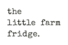 the little farm fridge